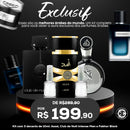 Kit de Decants Masculino Exclusif - Asad - Club de Nuit Intense Man - Fakhar Black